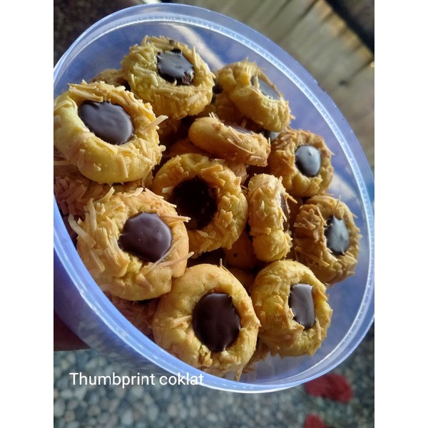 

Thumbprint coklat/nanas