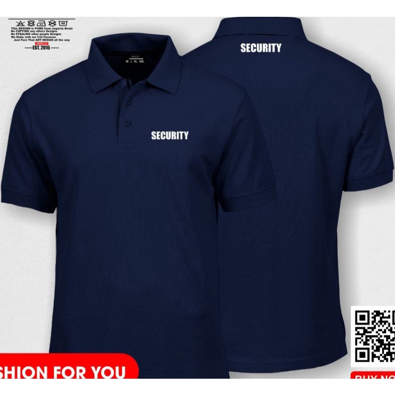kaos security baju security seragam security kaos polo shirt security kaos poloshirt security kaos k