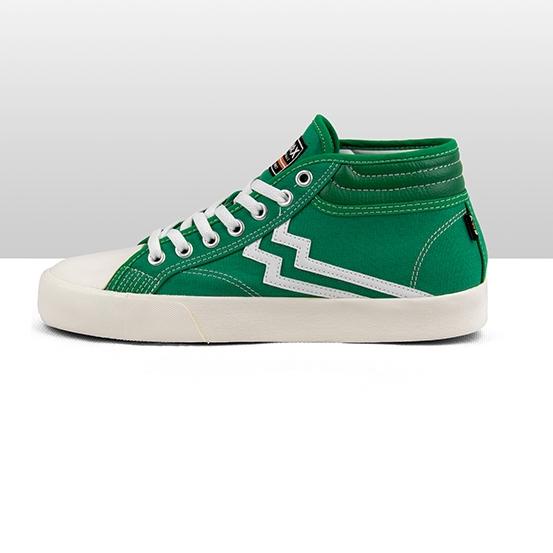 Klaim promo--Geoff Max Official - Maverick Mid Green White | Sepatu Pria