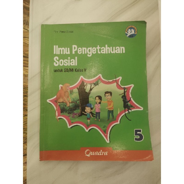 Buku IPS untuk SD kelas 6 Quadra