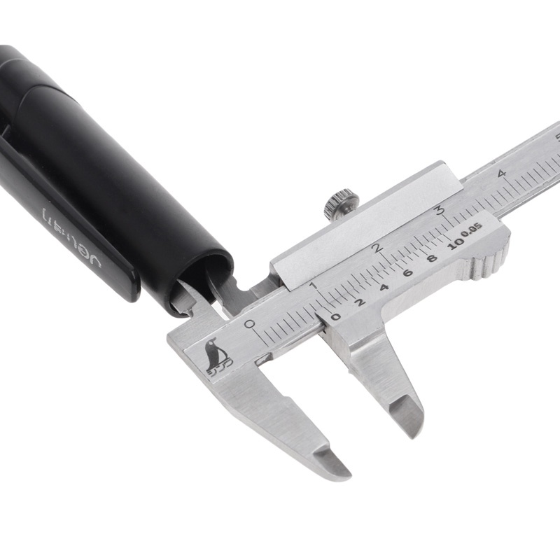 Gro Mini Vernier Caliper 0-70mm Guage Pocket Stainless Hardened Metric Machinist