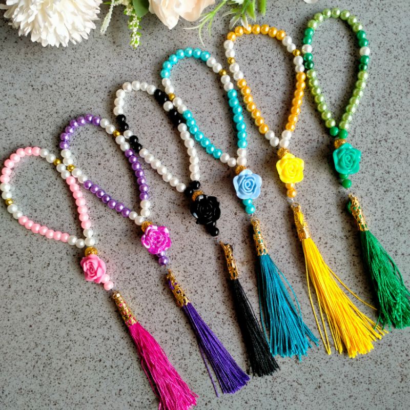 TASBIH MUTIARA TASSEL 33BUTIR