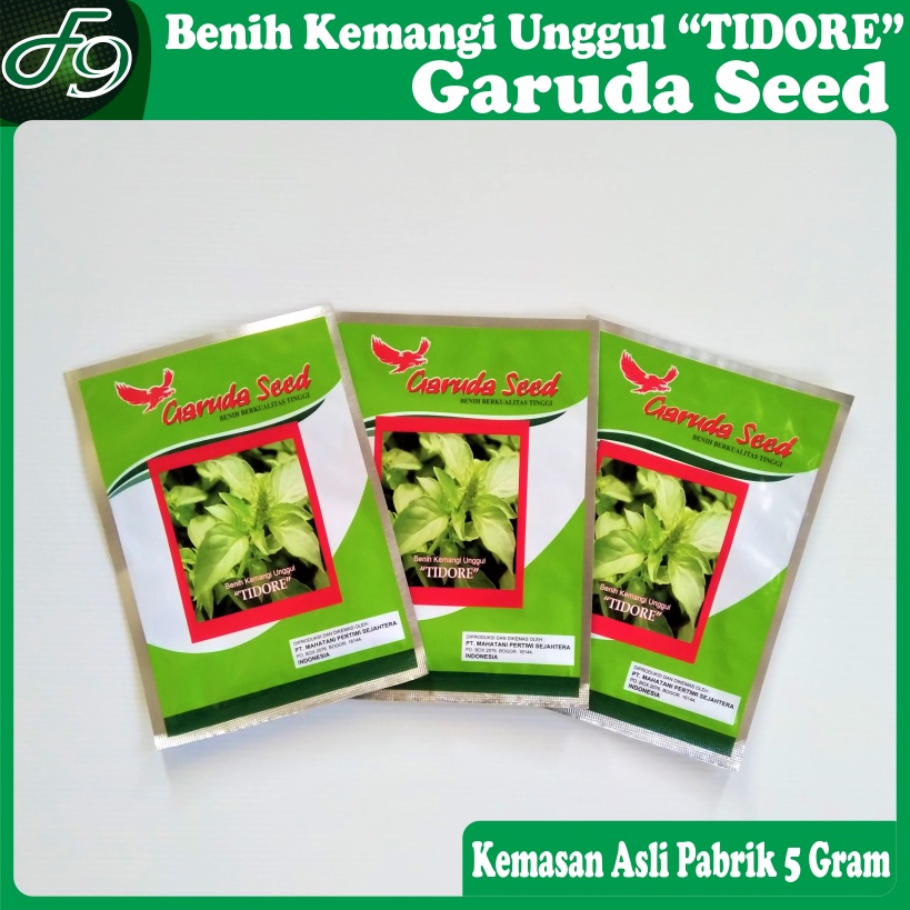 Benih Bibit Kemangi Unggul Tidore Garuda Seed 5 Gram Kemasan Pabrik