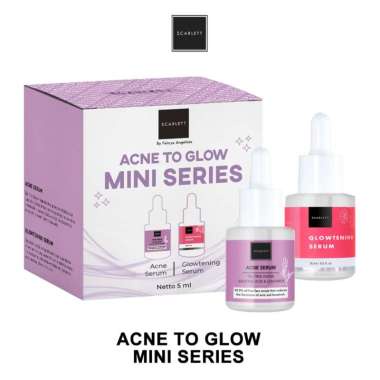 Scarlett Whitening Acne to Glow Mini Series Serum