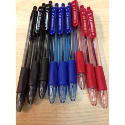 

PROMO BESAR Pen Ballpoint Pulpen SNOWMAN V5