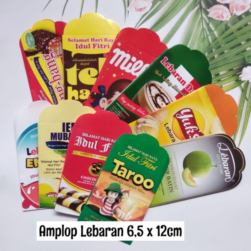 

amplop lebaran angpao lebaran snack kekinian murah