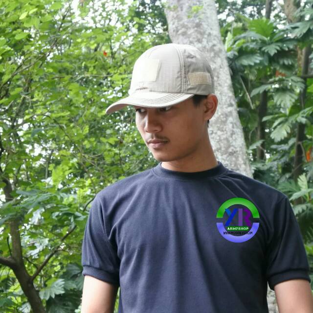 TOPI VELCRO POLOS CREAM