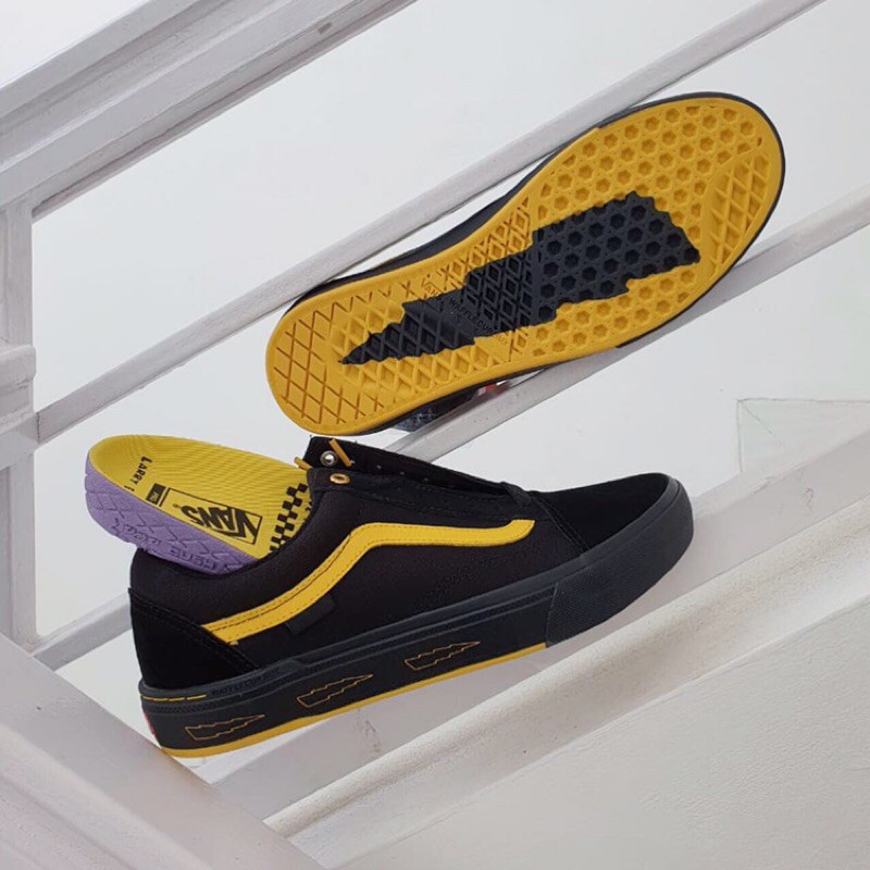 Vans Old Skool Pro Larry Edgar Black Yellow