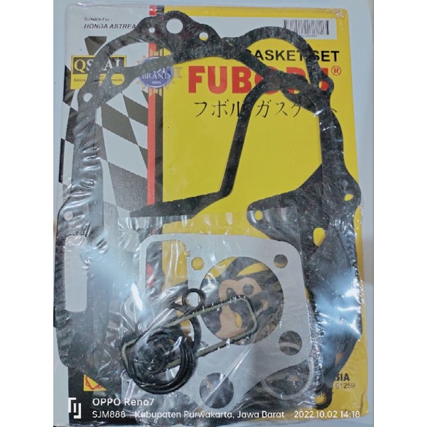 gasket full set / gasket set supra