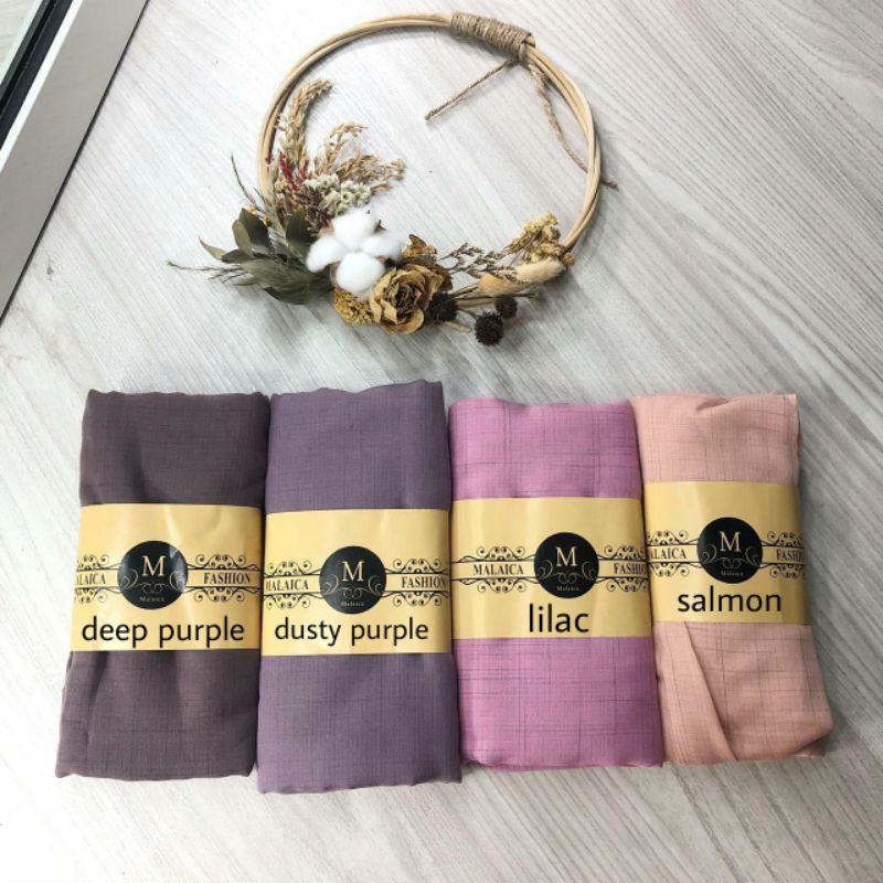 HADIRAH Voal Malaica segiempat hijab square