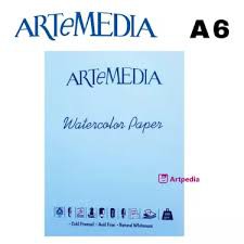 Artemedia Watercolour Paper A6 isi 5 lembar Kertas Khusus Cat Air A6