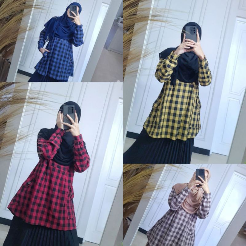 Kemeja Moody Sekararum