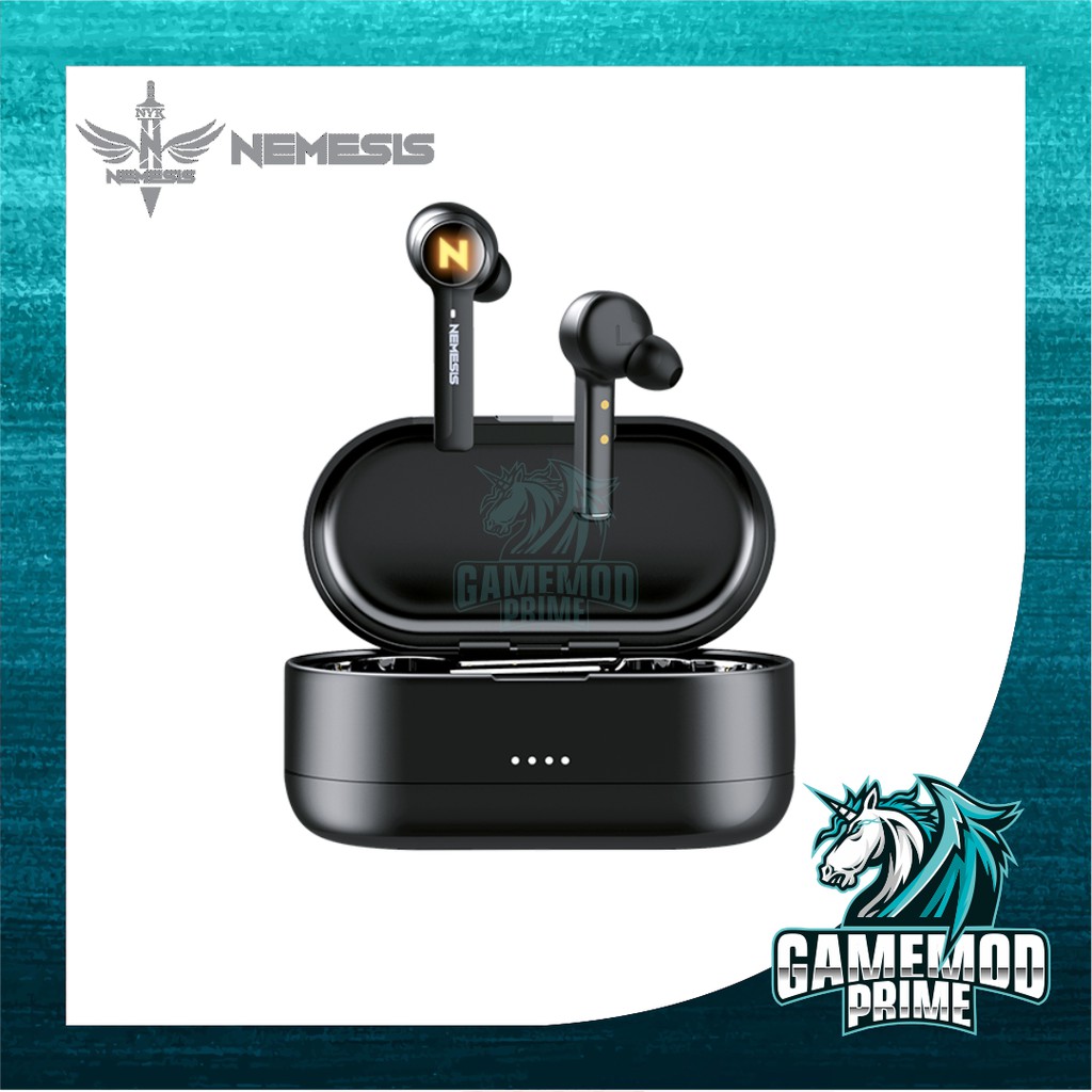 Earphone True Wireless Bluetooth Gaming NYK Nemesis W700 Aurora TWS