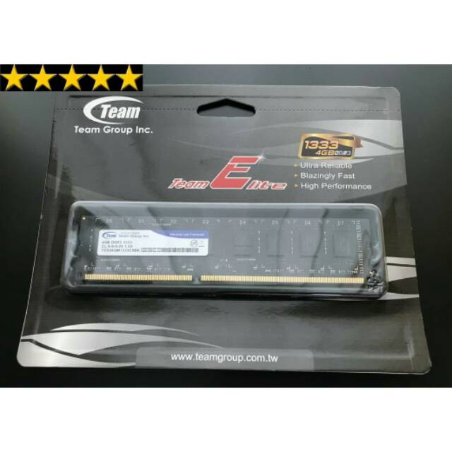 Ram Team Elite 4gb DDR3