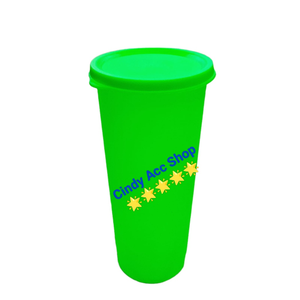 [ SOUVENIR ] GELAS AIR MINUM WARNA WARNI PLUS TUTUP GELAS TUMBLER