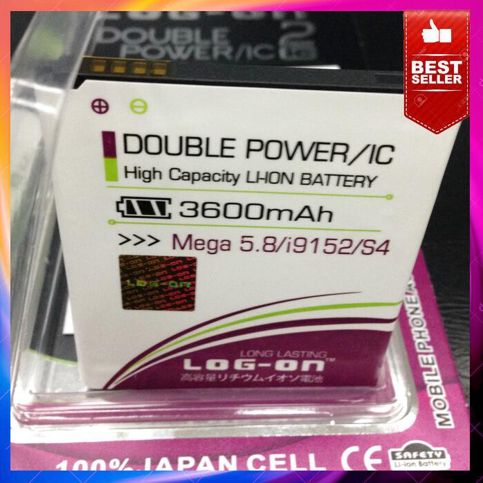 Acc Hp Baterai Samsung Galaxy S4 I9500 3600Mah Double Power Log On