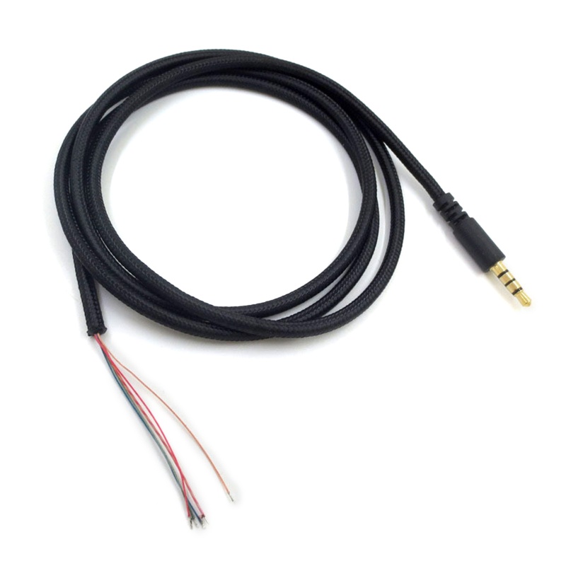 Vivi Kabel Konektor Audio Headphone Male Plug Jack 3.5mm Untuk Hyper X Cloud II