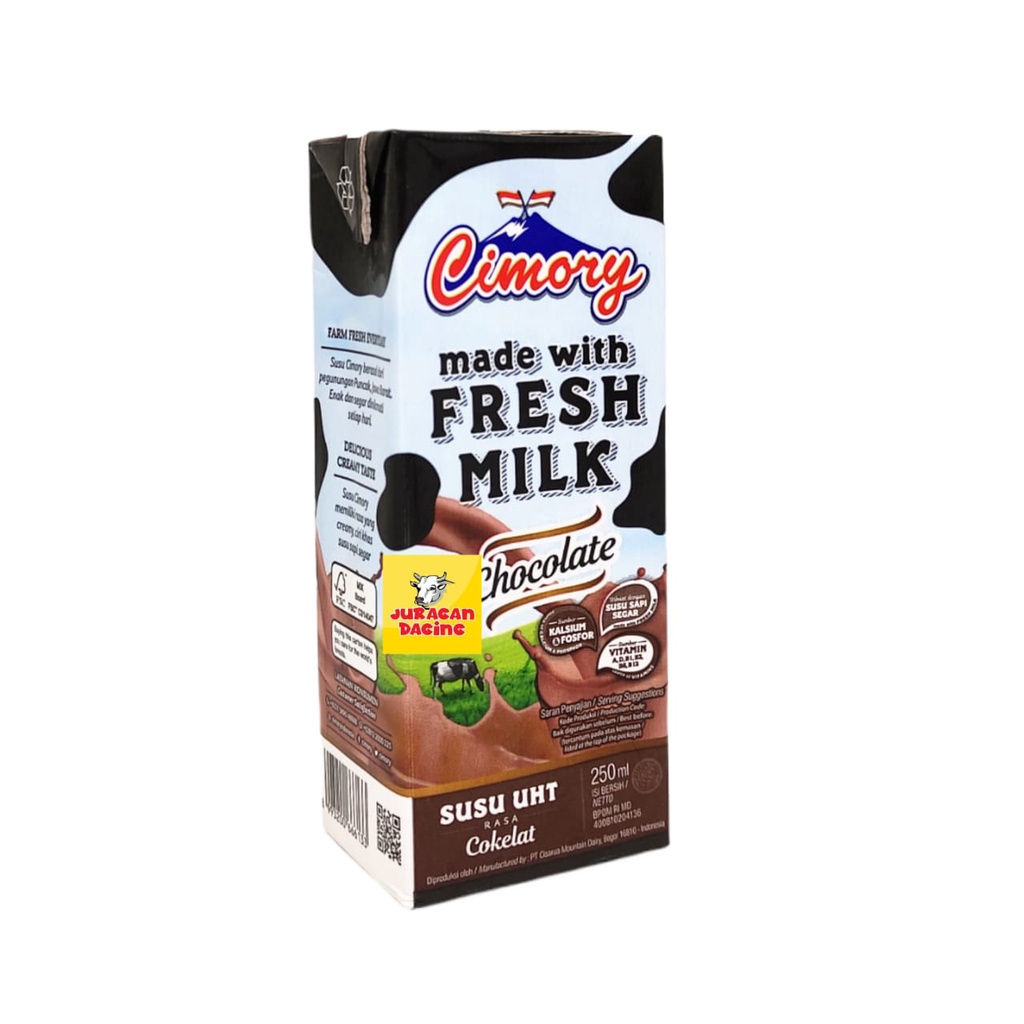 Cimory Fresh Milk Susu UHT Cokelat 250ml