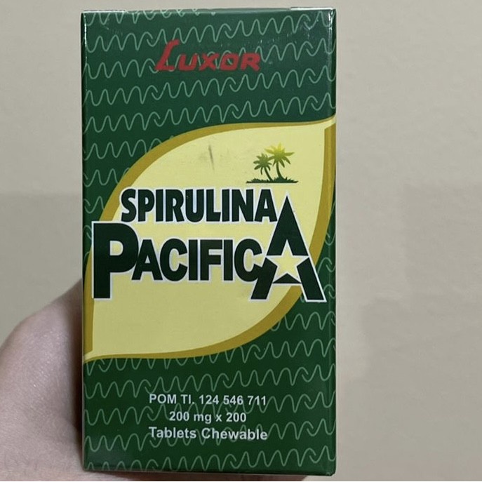 Jual LUXOR SPIRULINA PACIFICA 200 TABLET ORIGINAL Shopee Indonesia