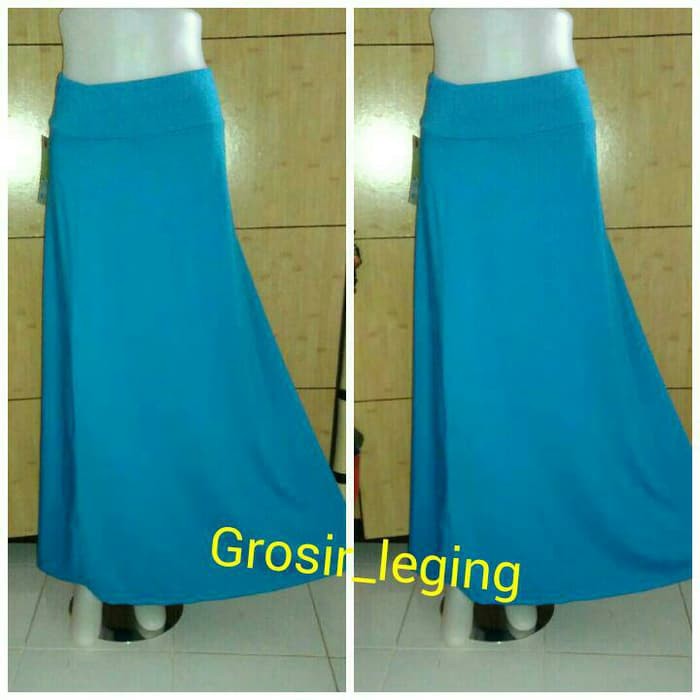 TERMURAH"Rok Panjang Polos spandek rayon"
