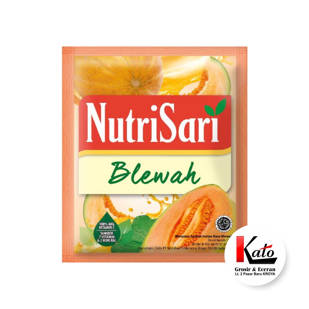 

NutriSari Blewah 10 Sachet - Minuman Buah Vitamin C