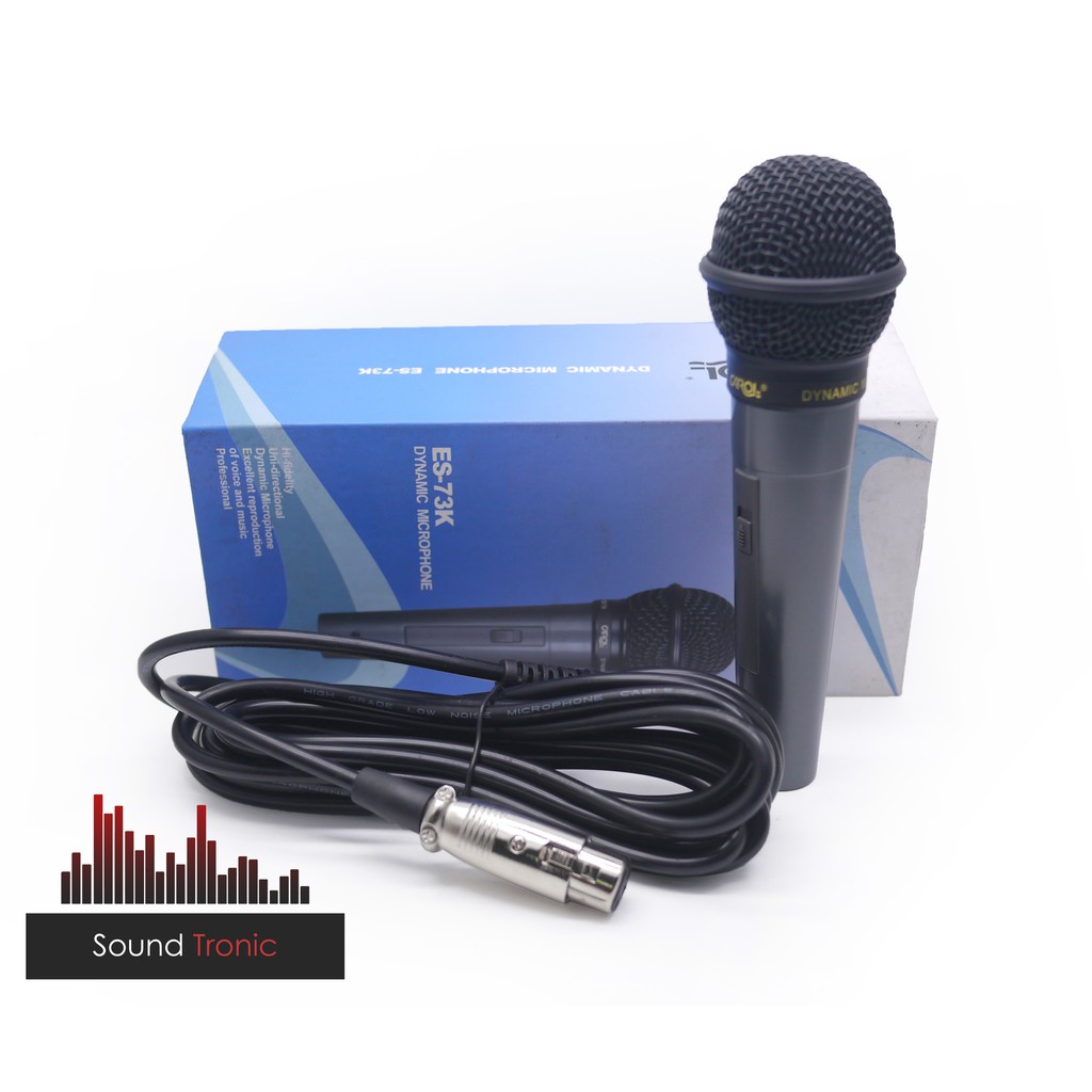 Mic Kabel Carol ES 73K Microphone Mick Mikrofon Original