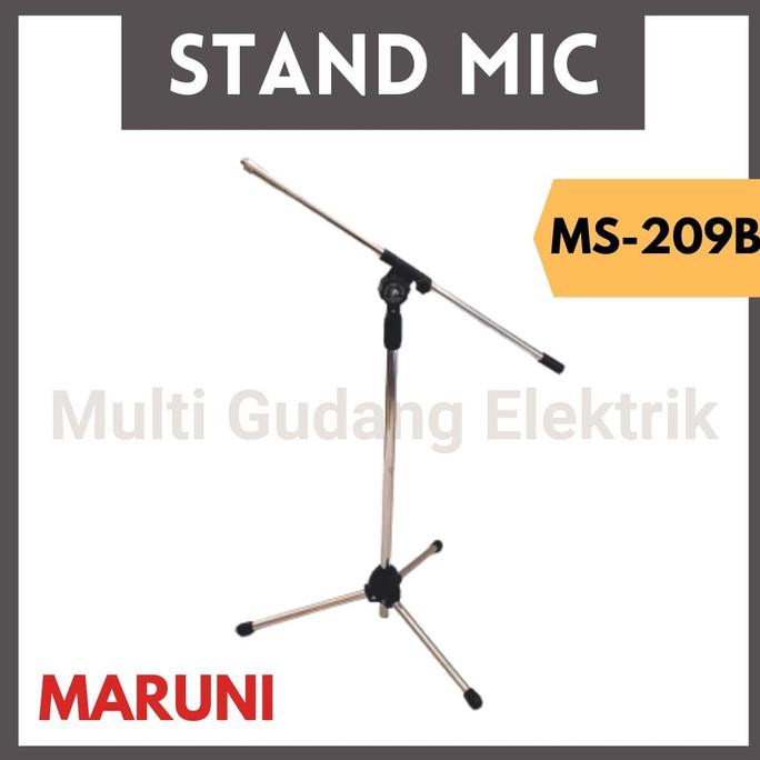 STAND MIC MARUNI MS 209B HARGA SUPER EKONOMIS