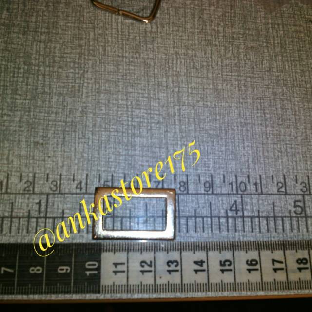 

Ring tas kotak 2,5cm model gepeng