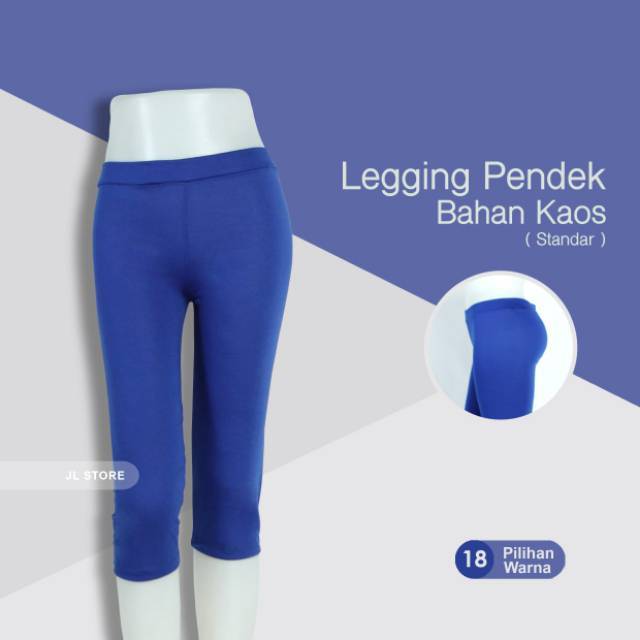 Legging Leging Pendek Bahan Kaos Rayon