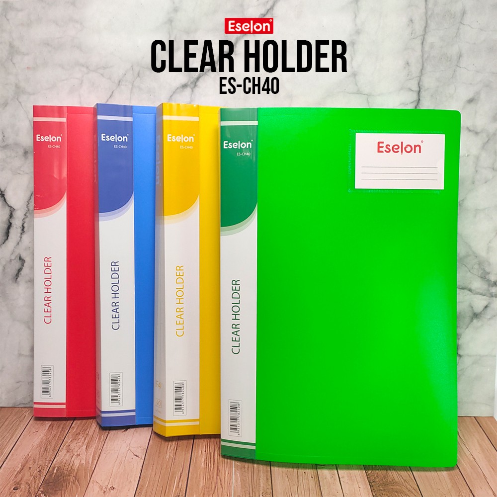 

Clear Holder Folio 40lembar / clear holder Folio Eselon 40lbr