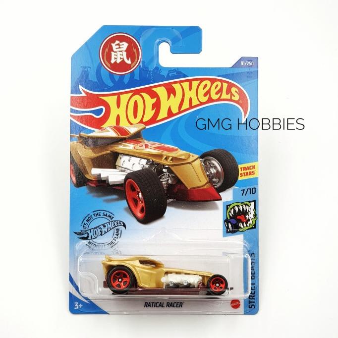 RATICAL RACER STREET BEASTS HOTWHEELS HOT WHEELS DIECAST - P 2020