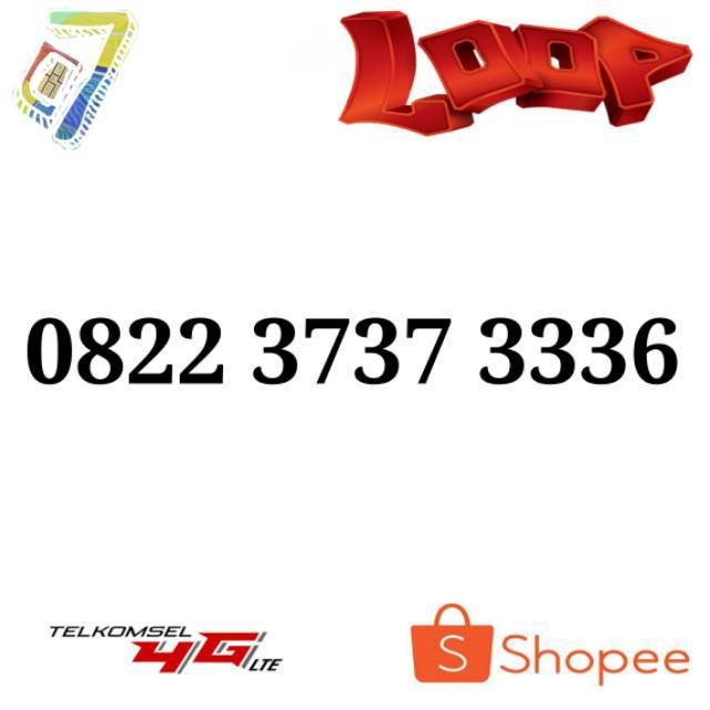 Nomor Cantik Loop 4G ABAB Triple 333 Nomer Telkomsel