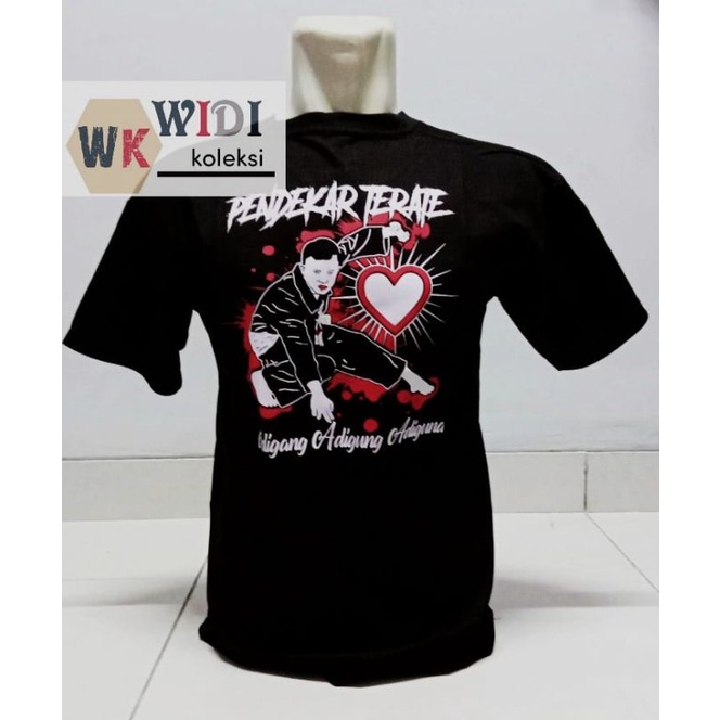 Kaos sh teratai sablon lengan pendek