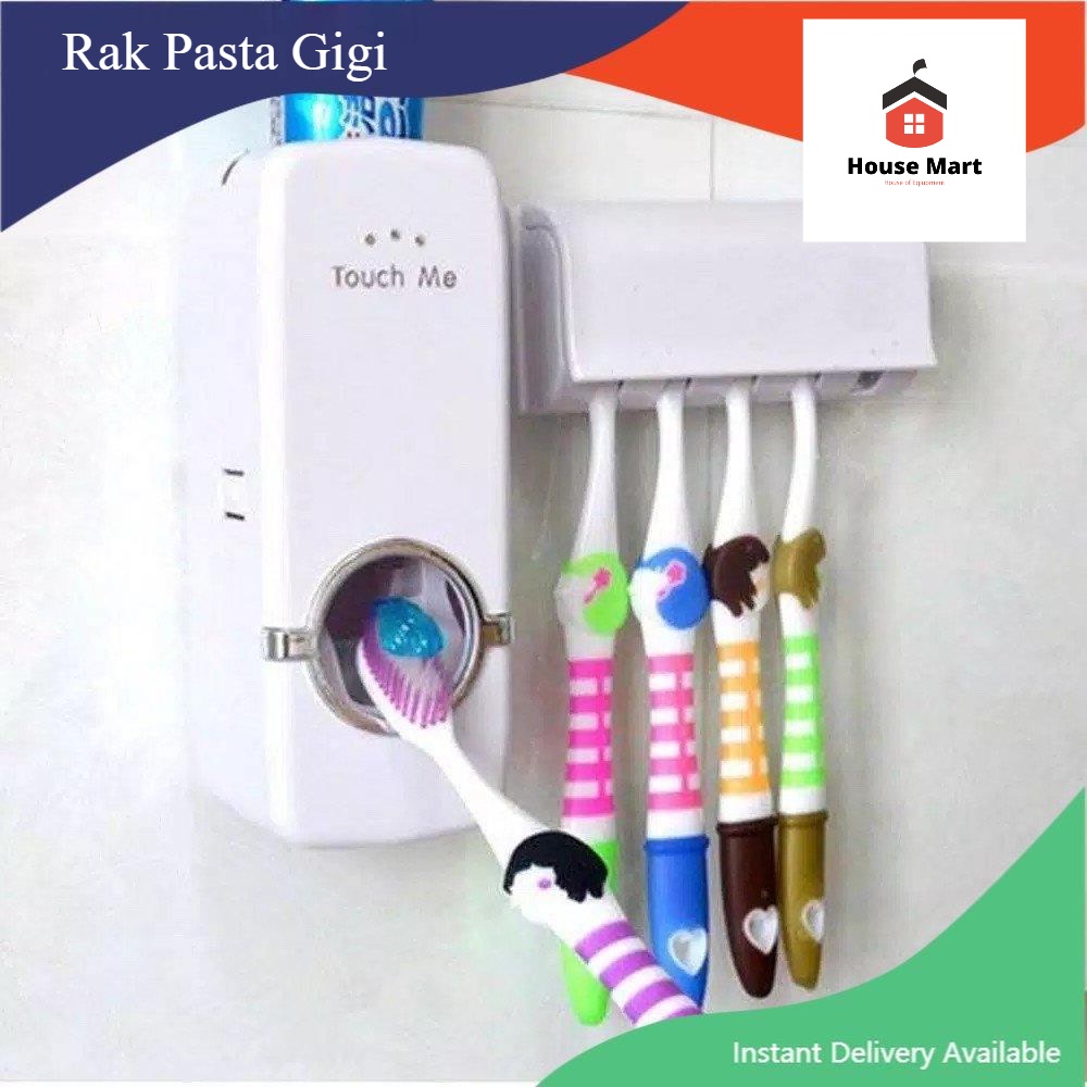 Dispenser Pasta Gigi Tempat Odol Dan Tempat Sikat Gigi Tempat Odol dan Sikat Gigi High Quality