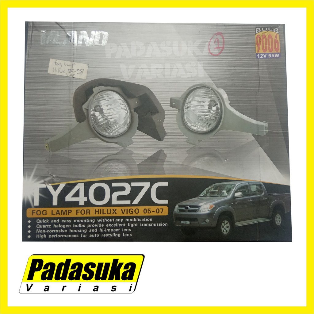 Fog Lamp Hilux Old Lampu Kabut Hilux Foglamp 2005-2007