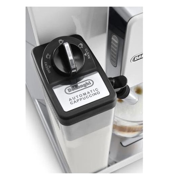 Delonghi Eletta Automatic Coffee Machine ECAM45.760.W White Mesin Kopi