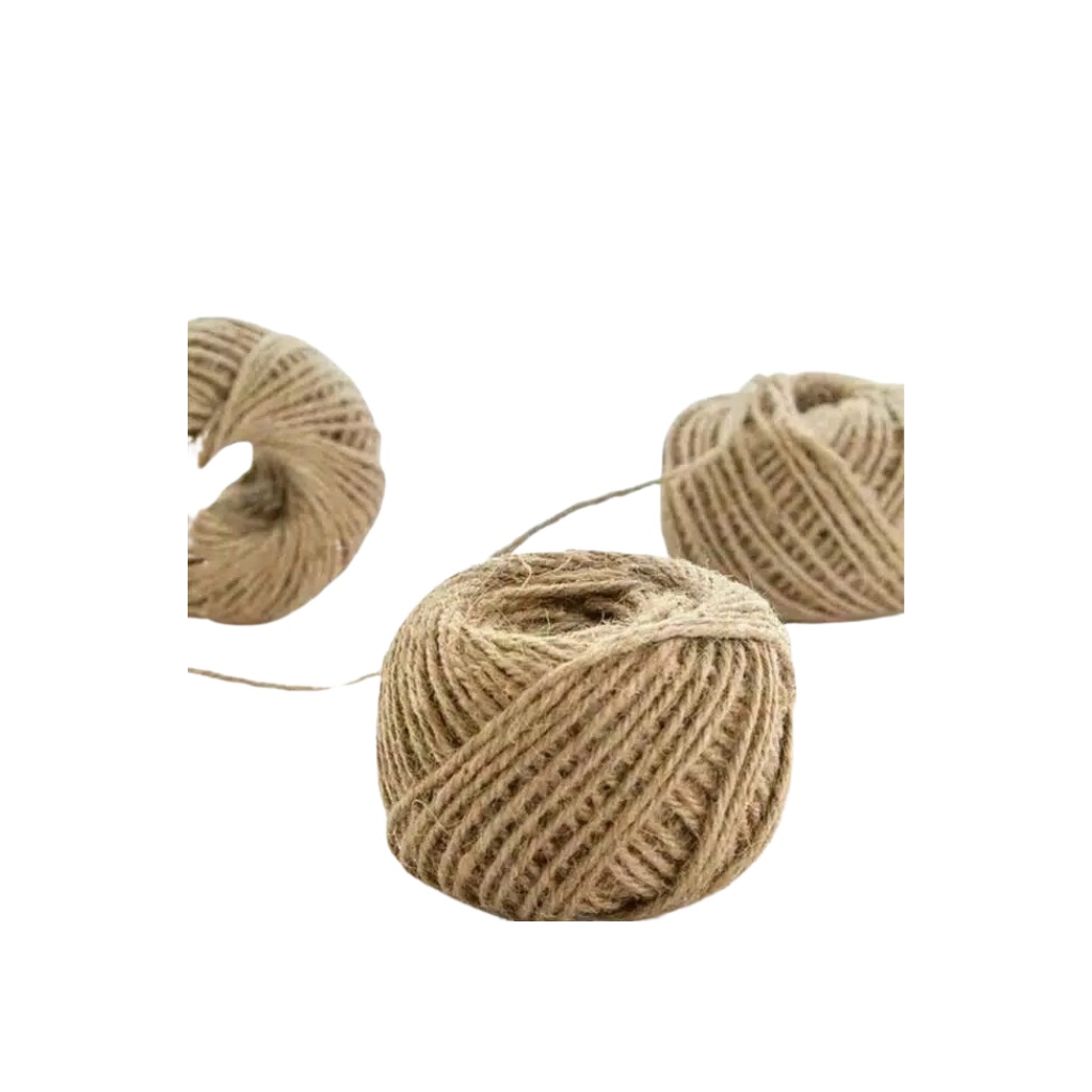 Tali Rami / Benang Goni Vintage / Hemp Rope (1m, 3m, 5m, 10m)