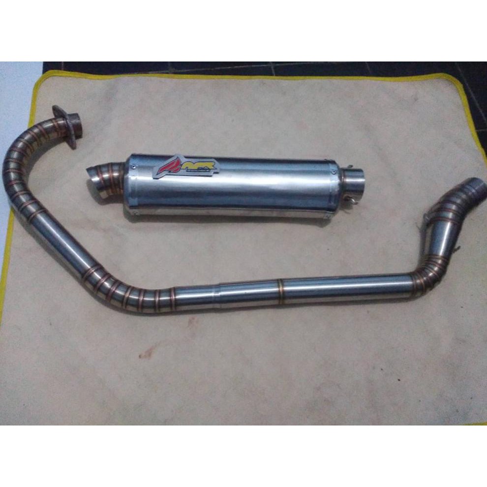 Murah Knalpot Tiger,Gl,Cb,Mp Lama Kidal Fullcacing Murah