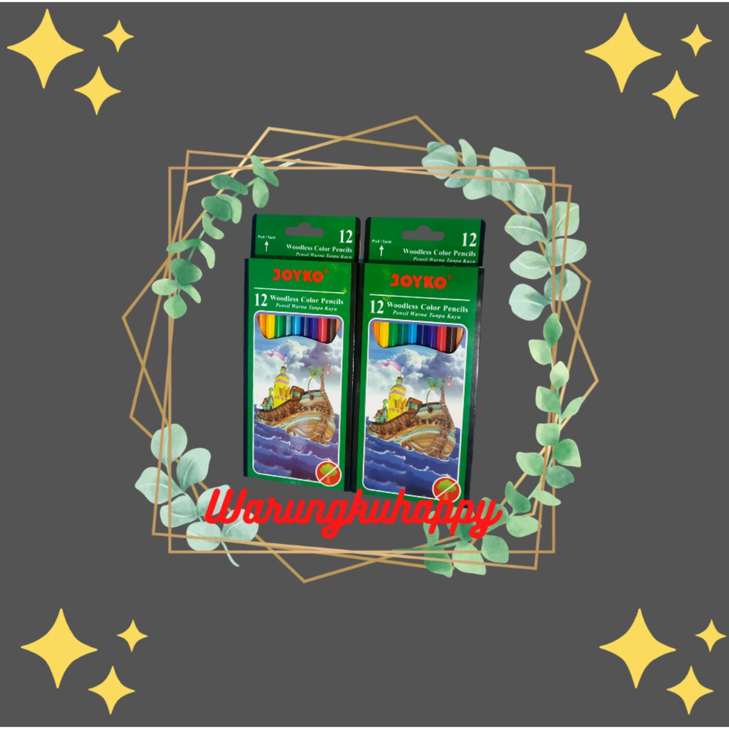 

Color Pencil Pensil Warna Joyko CP-103 12 Warna