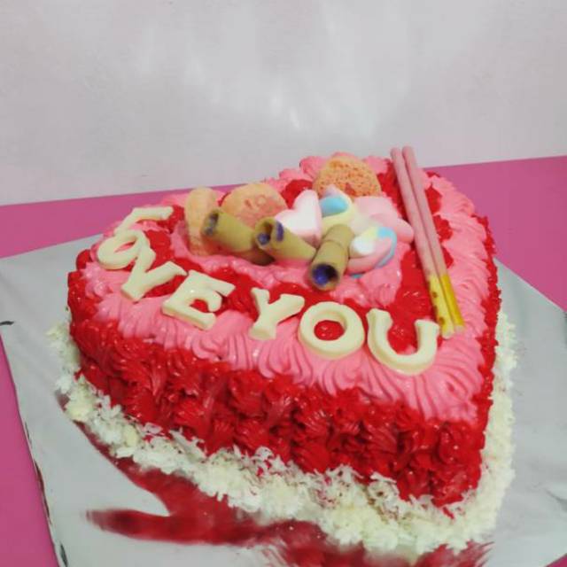 Kue Anniversary Kue Ulang Tahun Untuk Pacar Kekasih Istri Shopee Indonesia