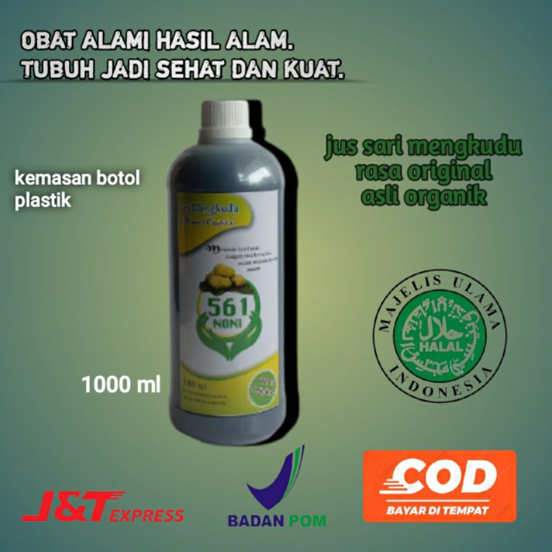 

OBAT KUAT STAMINA. Jus sari mengkudu NONI go 561. rasa original. 1000 ml