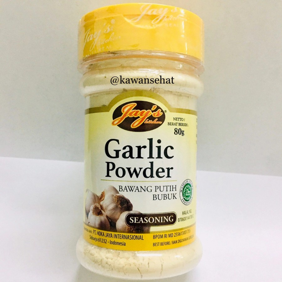 

Jay's Kitchen Garlic Powder 80gr | Jays Bawang Putih Bubuk