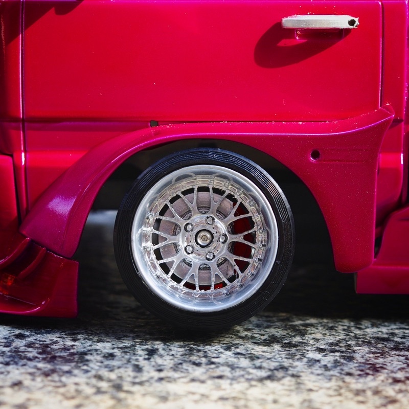 Velg Rims Wheel WPL D12 BBS RS hex 5mm