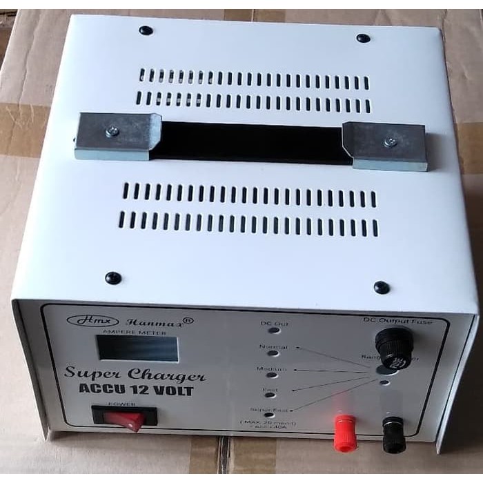 Box besi tebal untuk ACCU Charger Er~593