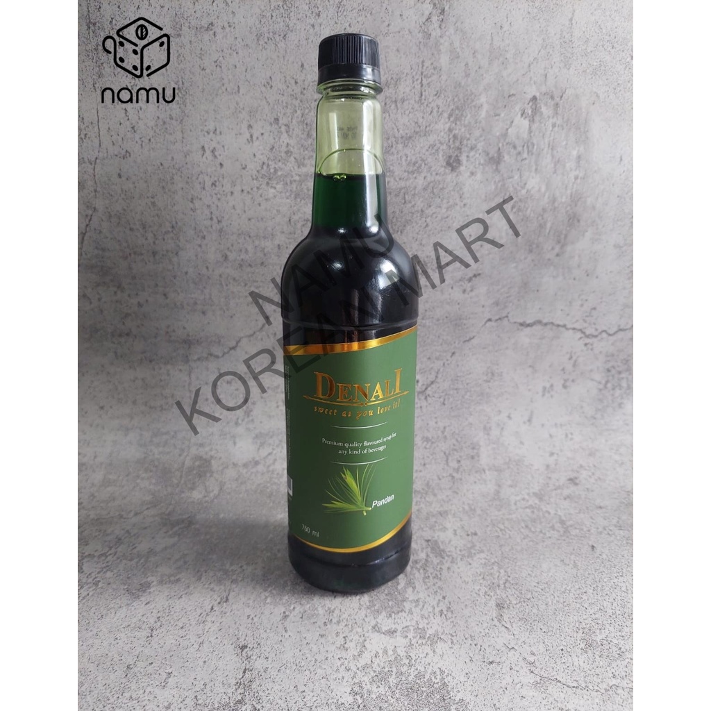 

Denali Syrup Pandan Flavor / Syrup Rasa Pandan 750ml