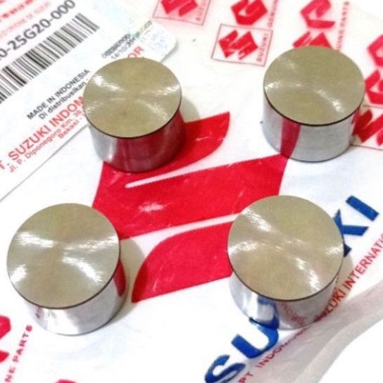 TAPPET TUTUP SIM KLEP TAPET SHIM KLEP LIFTER DUDUKAN SIM KLEP RUMAH SIM KLEP SATRIA FU 150 FU150 SGP 1SET(4PCS)