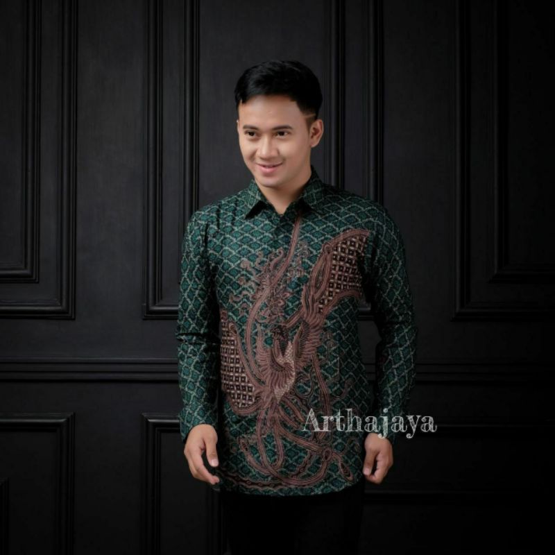 KEMEJA BATIK PRIA LENGAN PANJANG