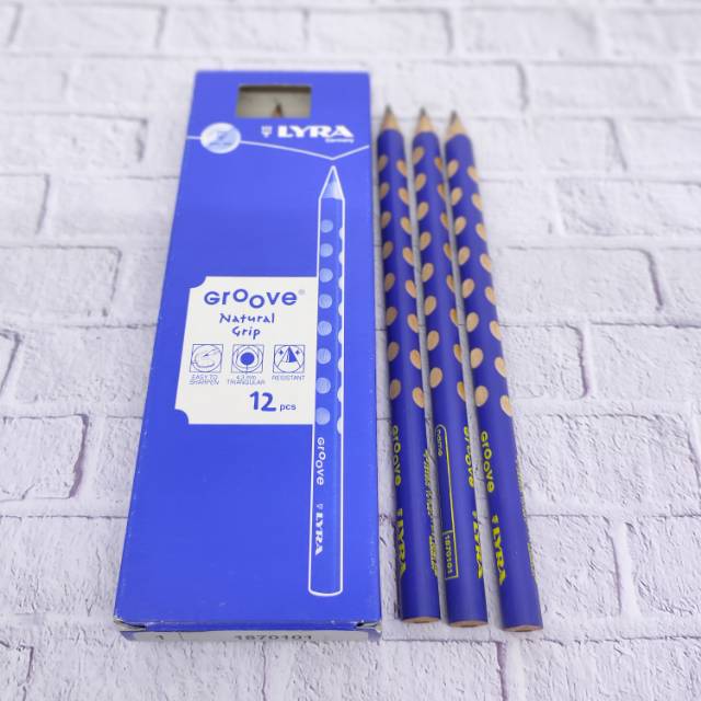 

Pensil lyra groove natural grip