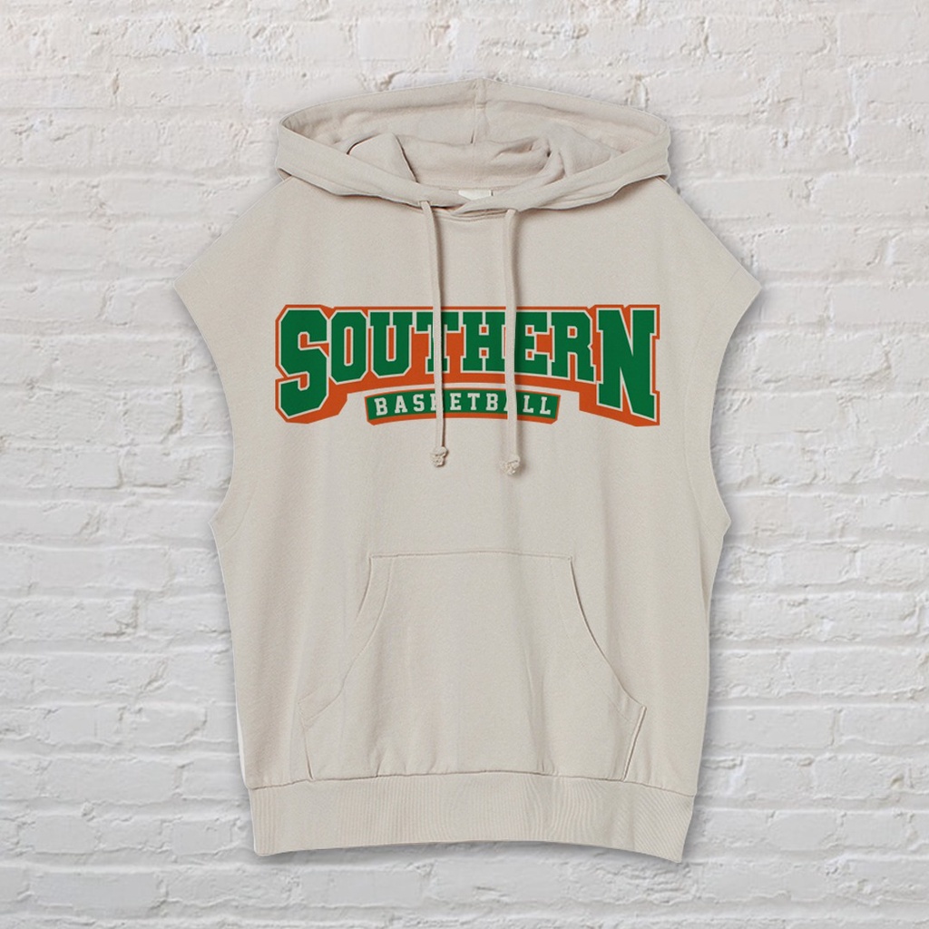 VEST HOODIE SOUTHERN BASKETBALL FLEECE UNISEX TEBAL MURAH TERBARU'