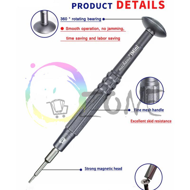 OBENG SATUAN - SCREWDRIVER MECHANIC iMINI S2 - STRONG MAGNETIC